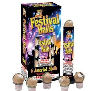 Festival Balls 6 piece
